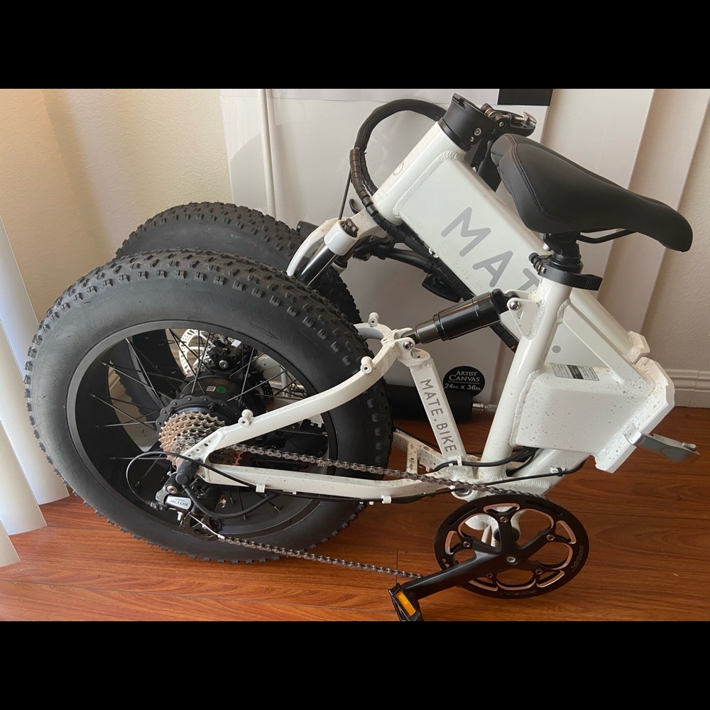 Mate X - 750S electric bike (white)